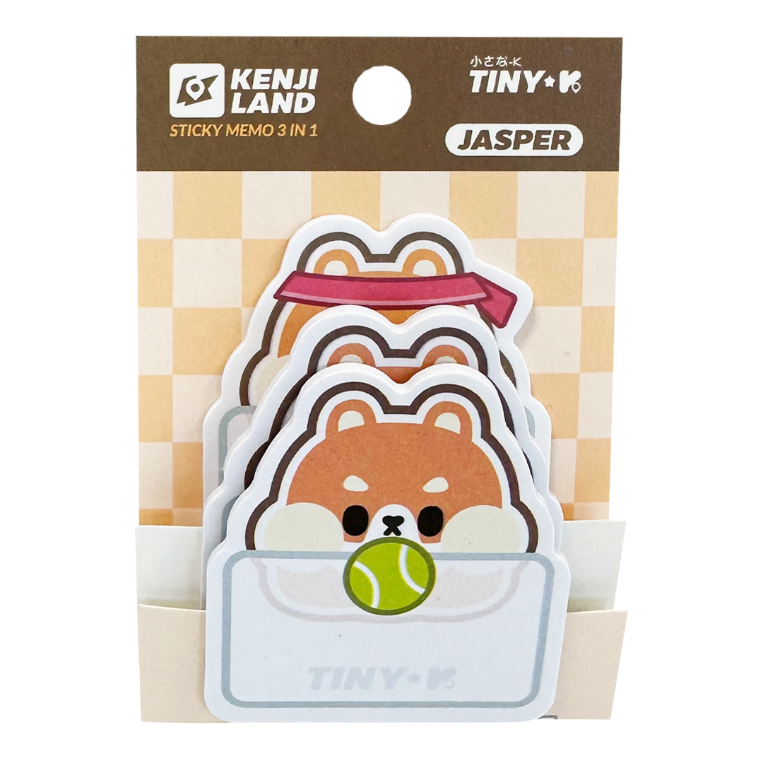 Yatomi 3-In-1 Sticky Memo Tiny-K Jasper