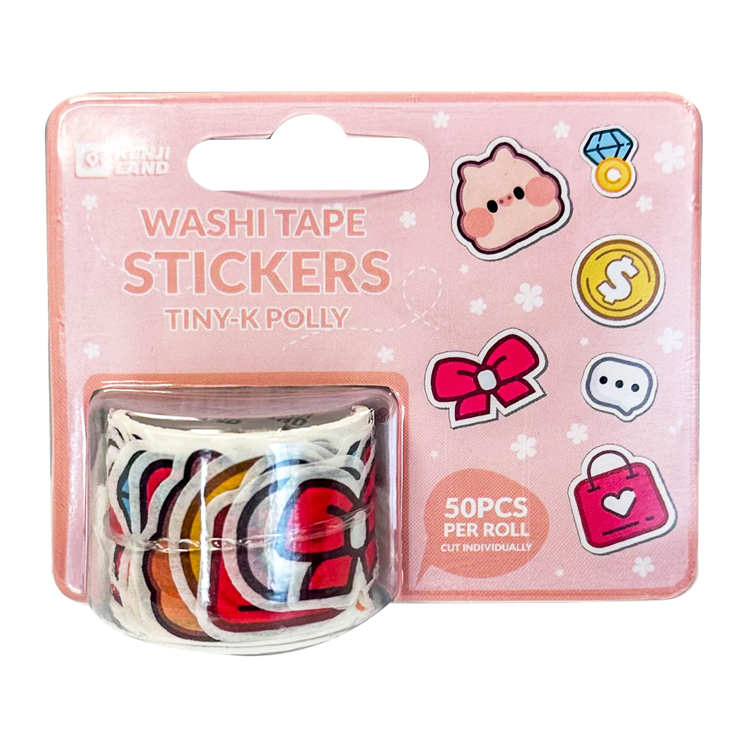 Washi Tape Stickers Tiny-K Polly