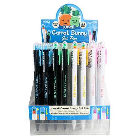 Kawaii Carrot Bunny Gel Pen 076