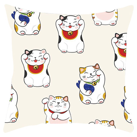 Cushion cover - Lucky Cat