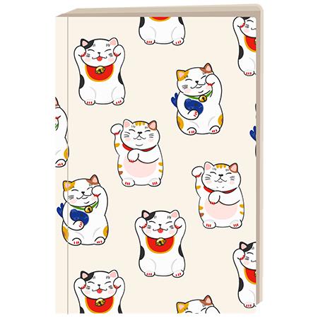 Ginza Notebook HC Lucky Cat A6