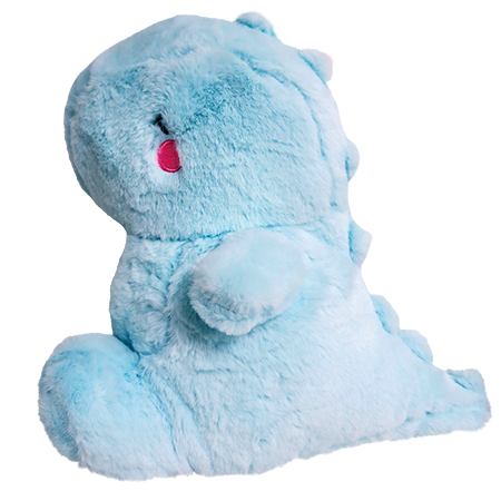 Blue dino outlet plush