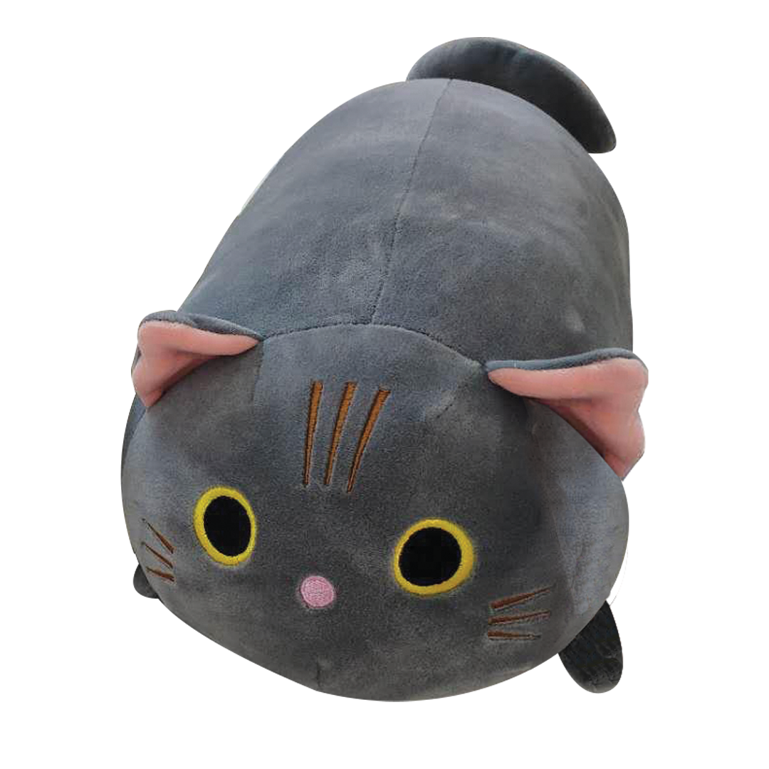 Plush grey cat shop