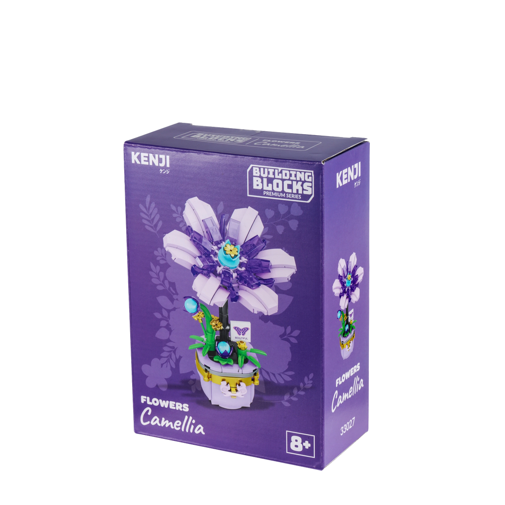 キューケース　J FLOWERS G01 Building Blocks P Flowers Camellia – KENJI