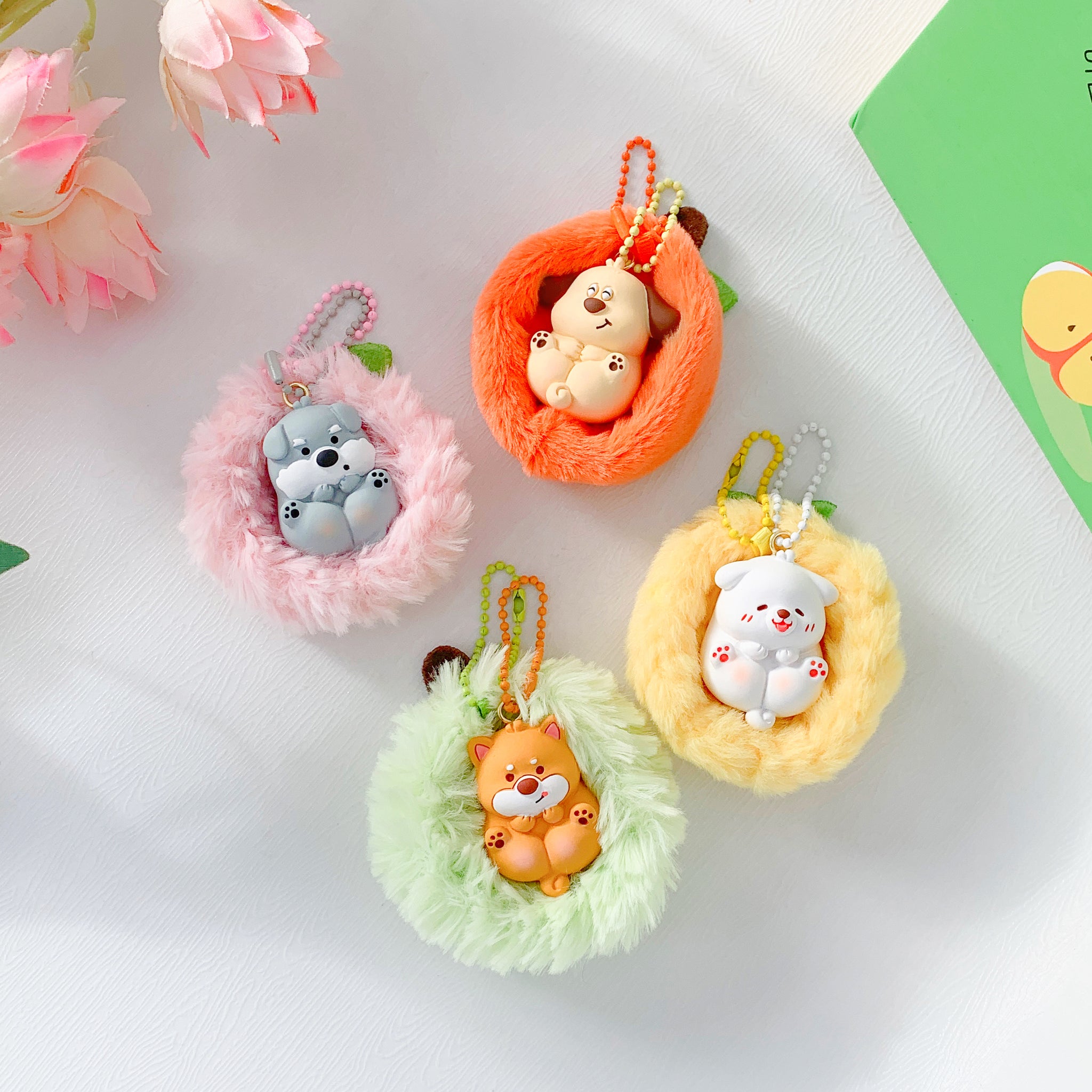 Mima Duo Dog Nest Keyring – KENJI