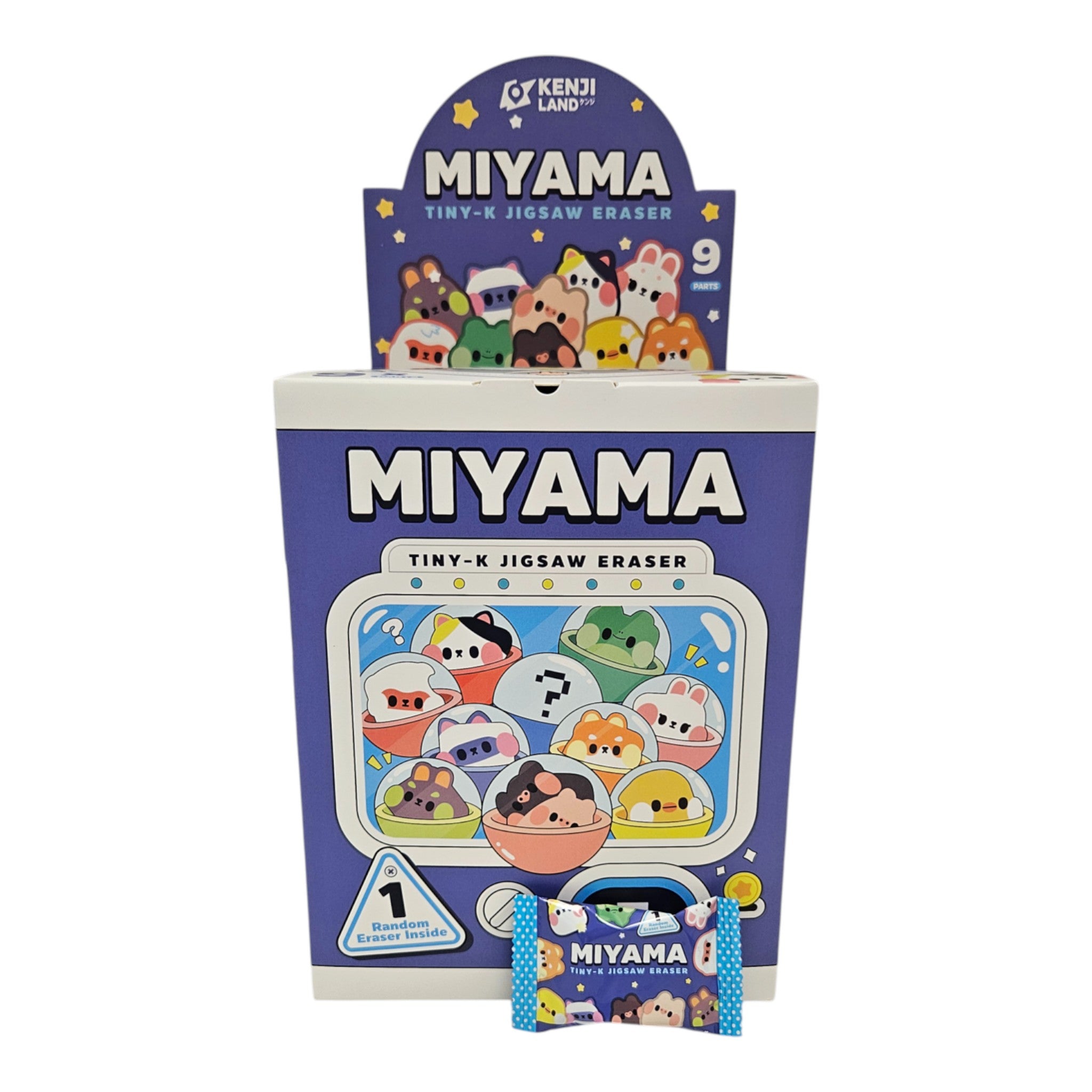 Miyama Tiny-K Eraser - Blind Bag – KENJI