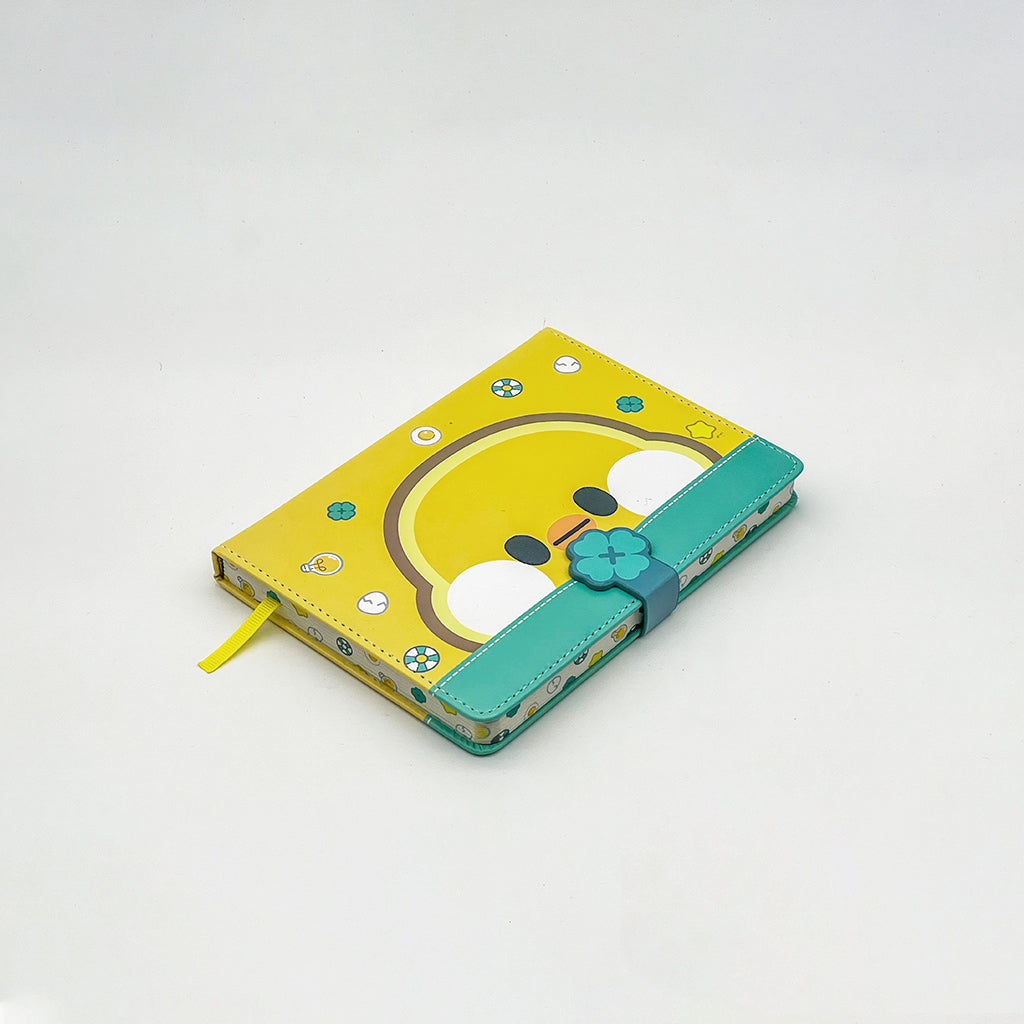 Ginza Button Notebook Tiny-K Duck