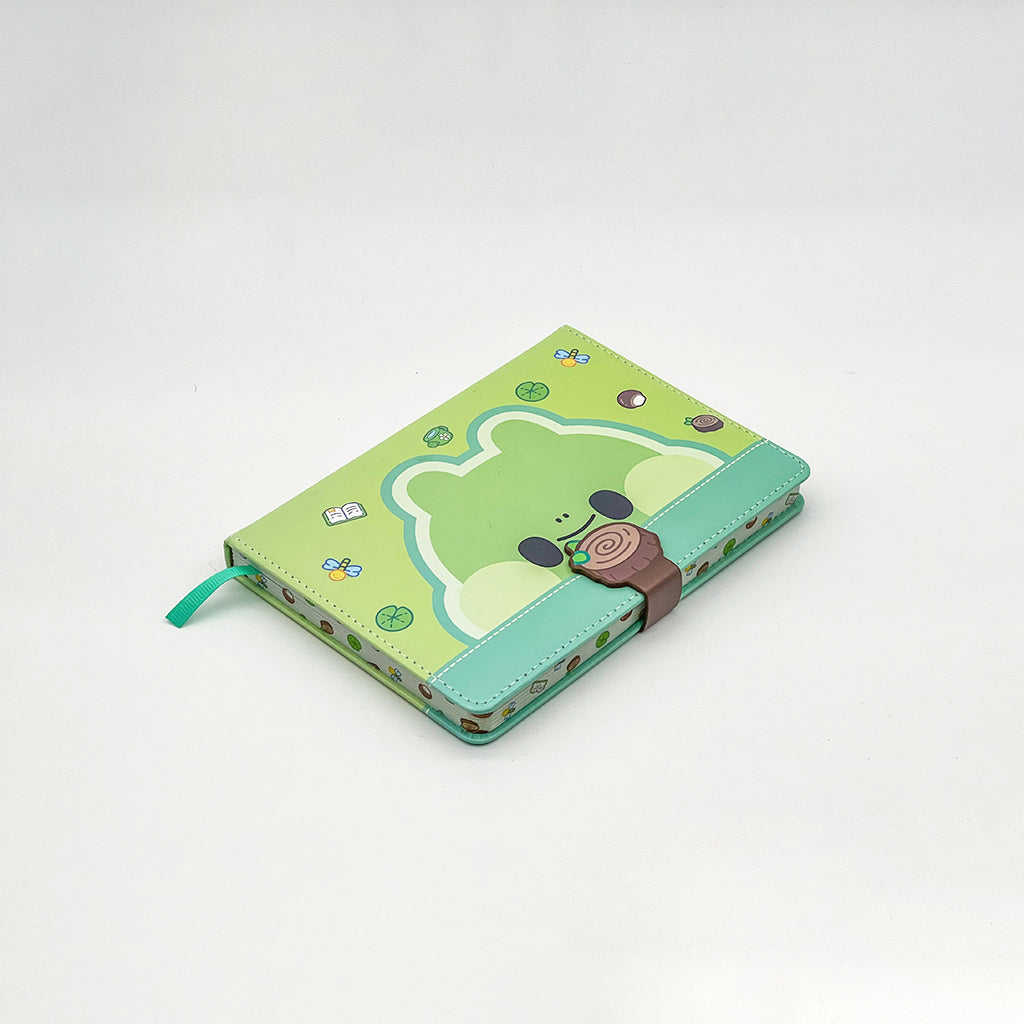 Ginza Button Notebook Tiny-K Frog