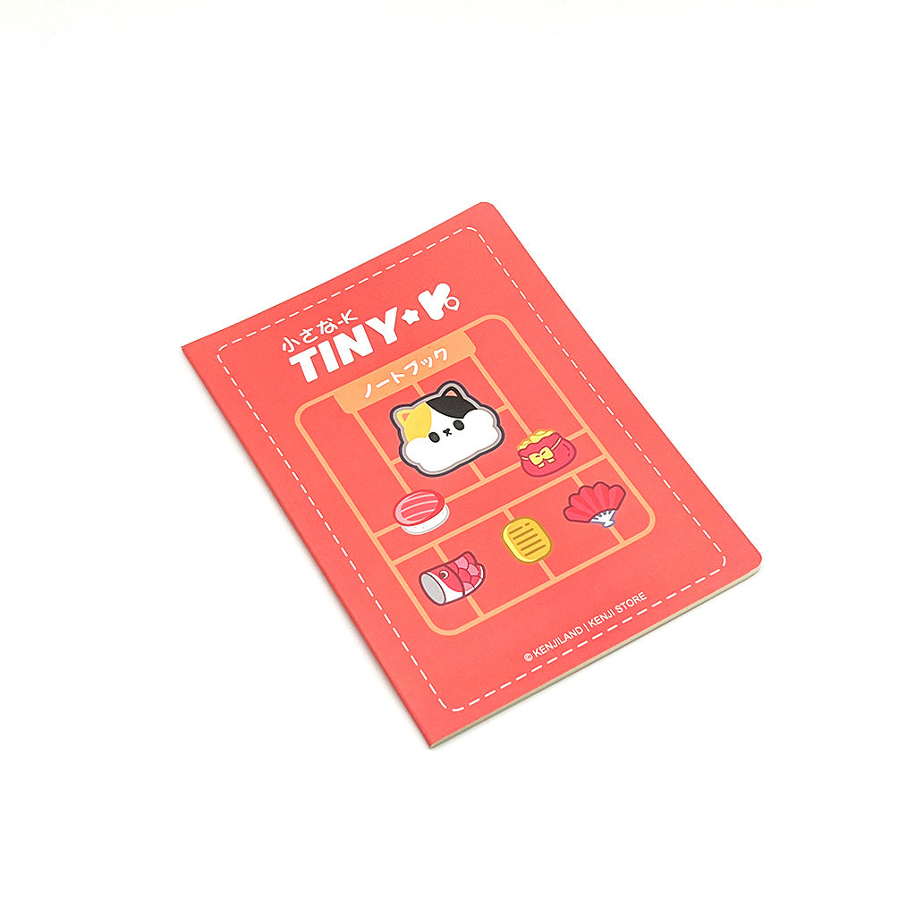 Ginza Notebook Tiny-K Cat Yellow L
