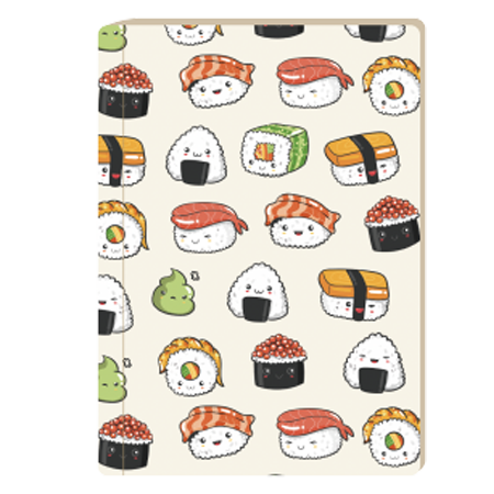 Ginza Notebook HC Sushi A6