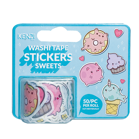 Washi Tape Stickers - Sweets
