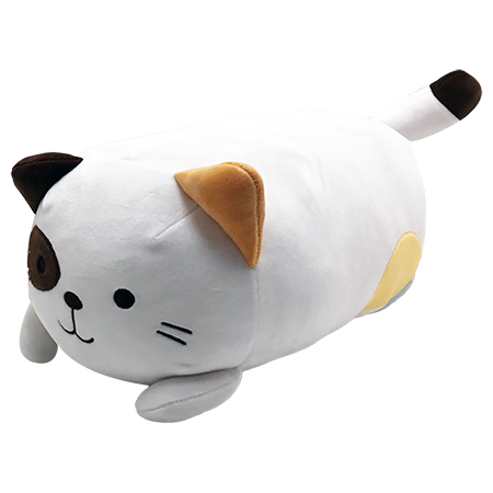 Yabu White Rollo Cat